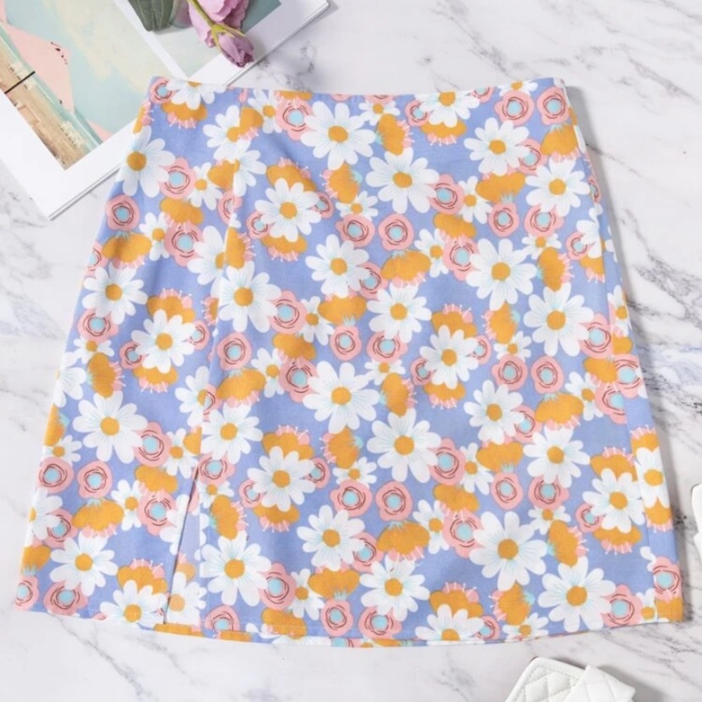 Floral skirt